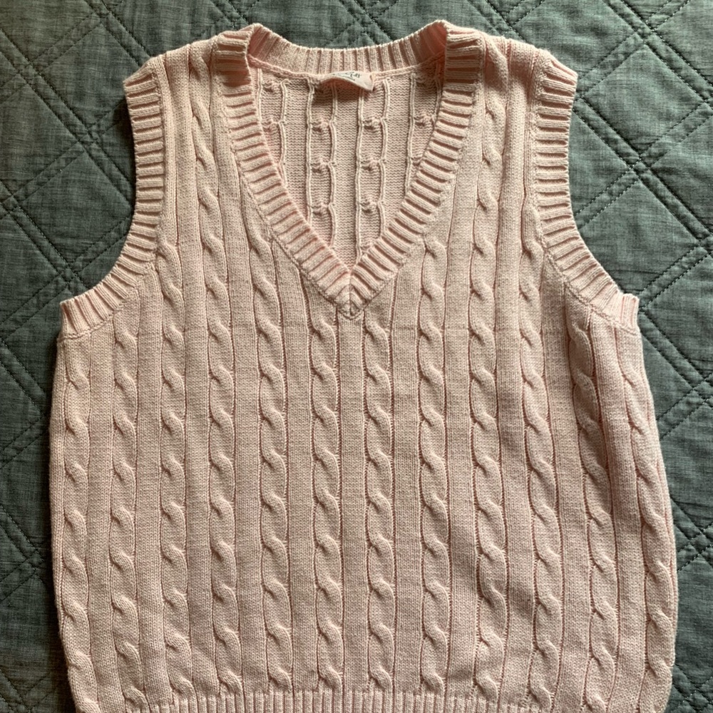 John Galt Light Pink Vest OS